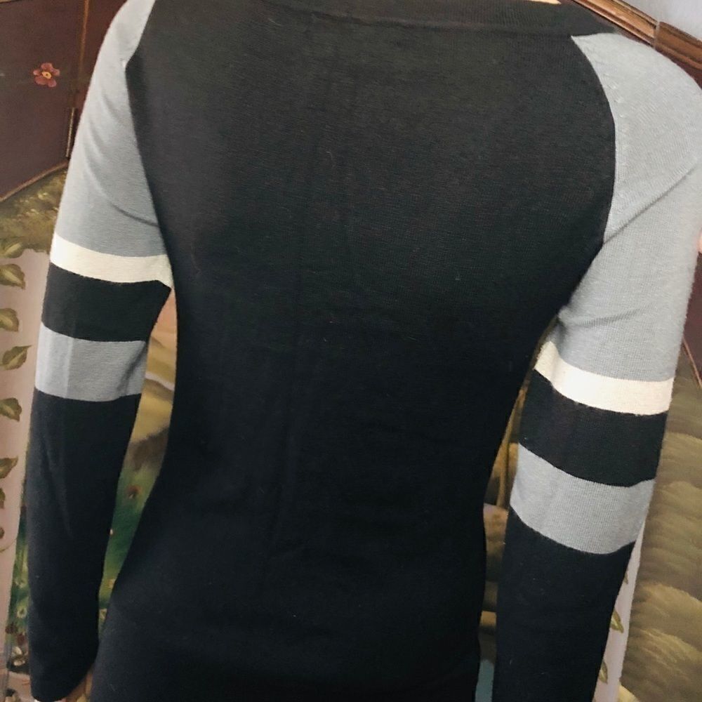 Tarte Sweater Dress L/S Sz M Colorblock - Picture 3 of 3